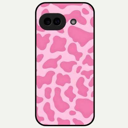  Pinkish Scenery Glass Case For Google Pixel 9A back cover – full design glossy printed glass finish