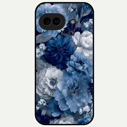  Royal Bloom Garden Glass Case For Google Pixel 9A back cover – full design glossy printed glass finish