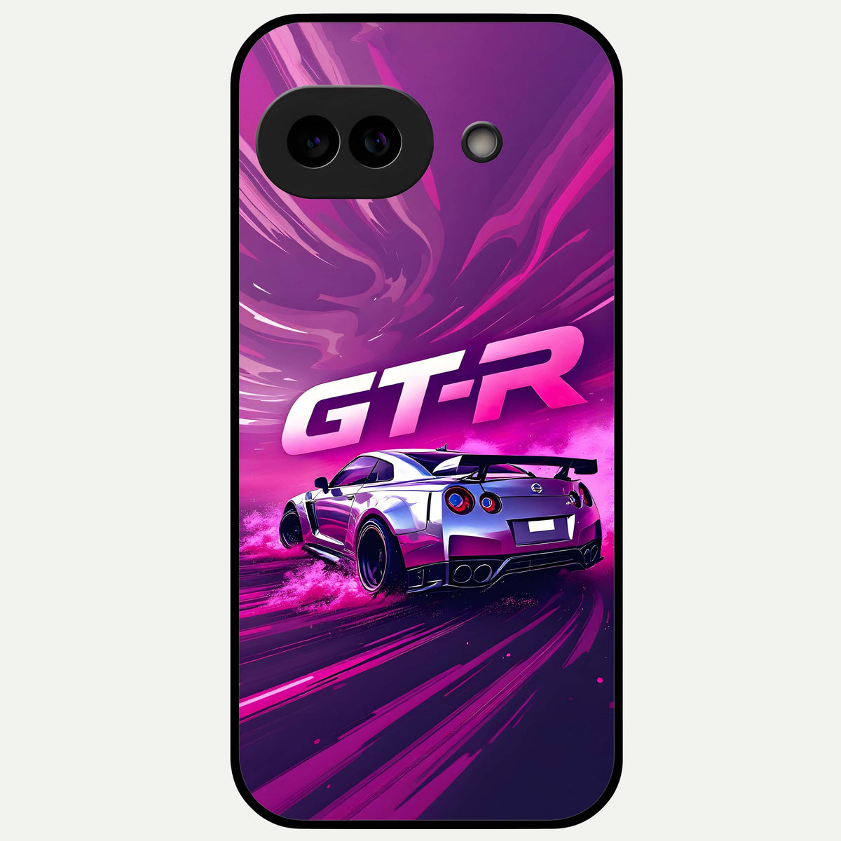  Speed Drift Legend Glass Case For Google Pixel 9A back cover – full design glossy printed glass finish