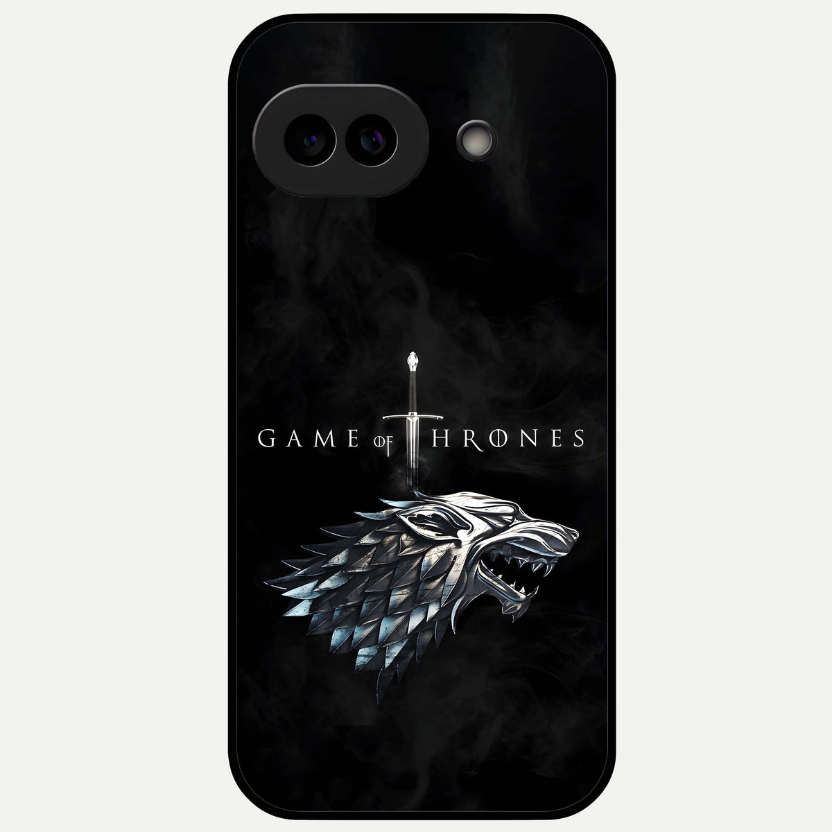  Throne Wolf Legacy Glass Case For Google Pixel 9A back cover – full design glossy printed glass finish