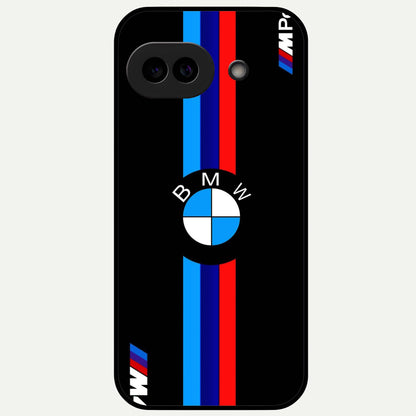  Turbo BMW Beast Glass Case For Google Pixel 9A back cover – full design glossy printed glass finish