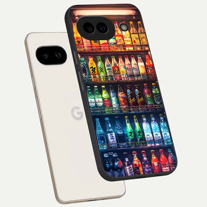  Colorfull Tree phone case For Google Pixel 9A showing premium glass back cover with detailed artwork