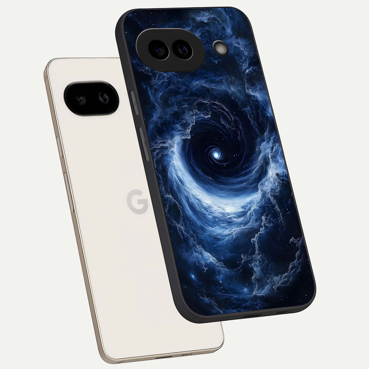  Stunning Galaxy phone case For Google Pixel 9A showing premium glass back cover with detailed artwork