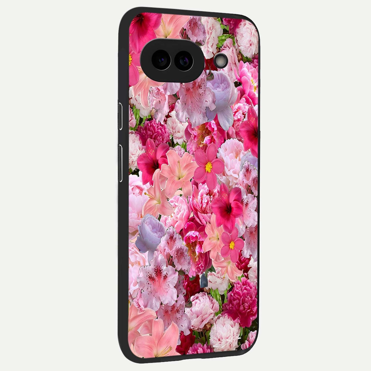  Bloom Crush Fantasy back cover For Google Pixel 9A slim fit glass case with vibrant aesthetic design