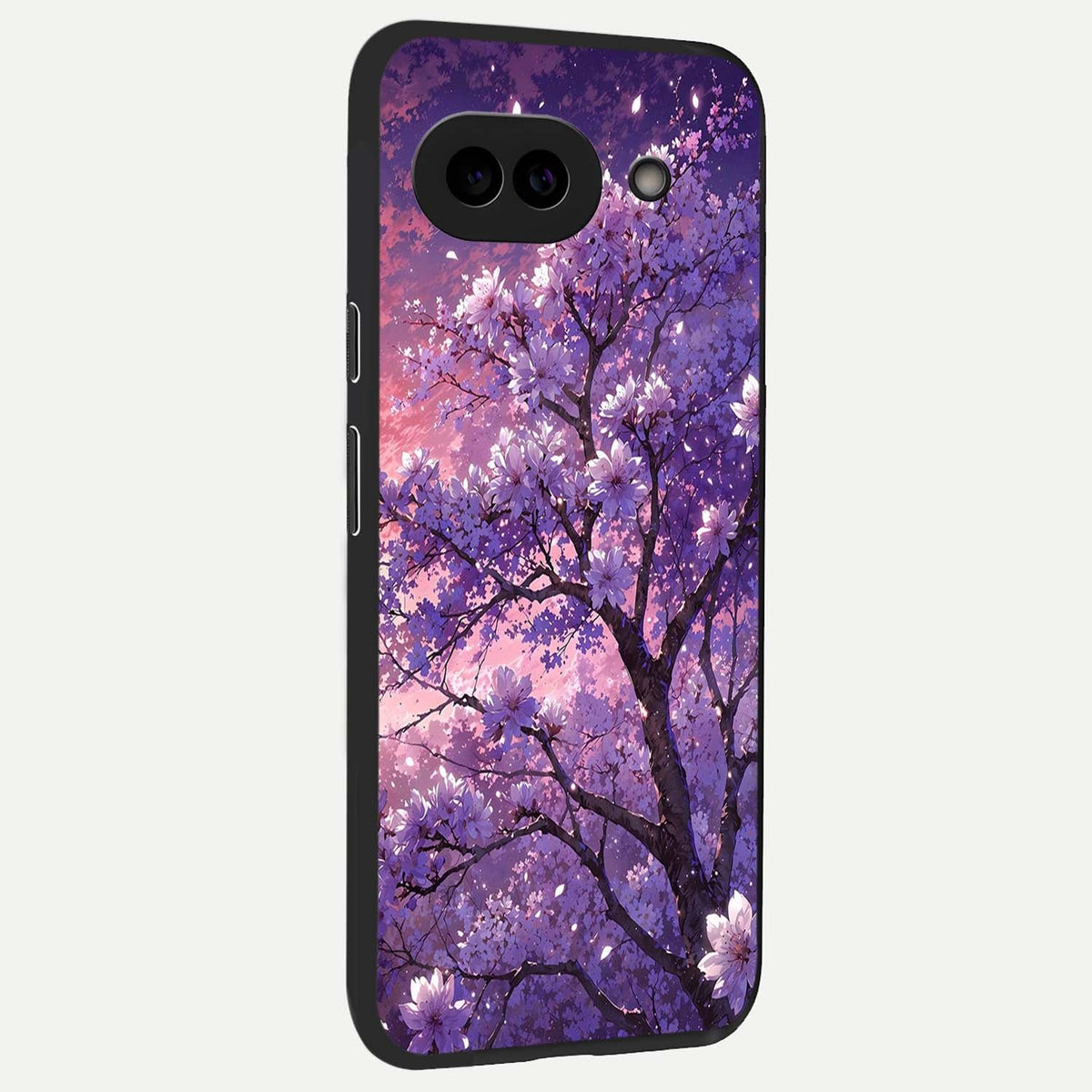  Blossom Tree back cover For Google Pixel 9A slim fit glass case with vibrant aesthetic design