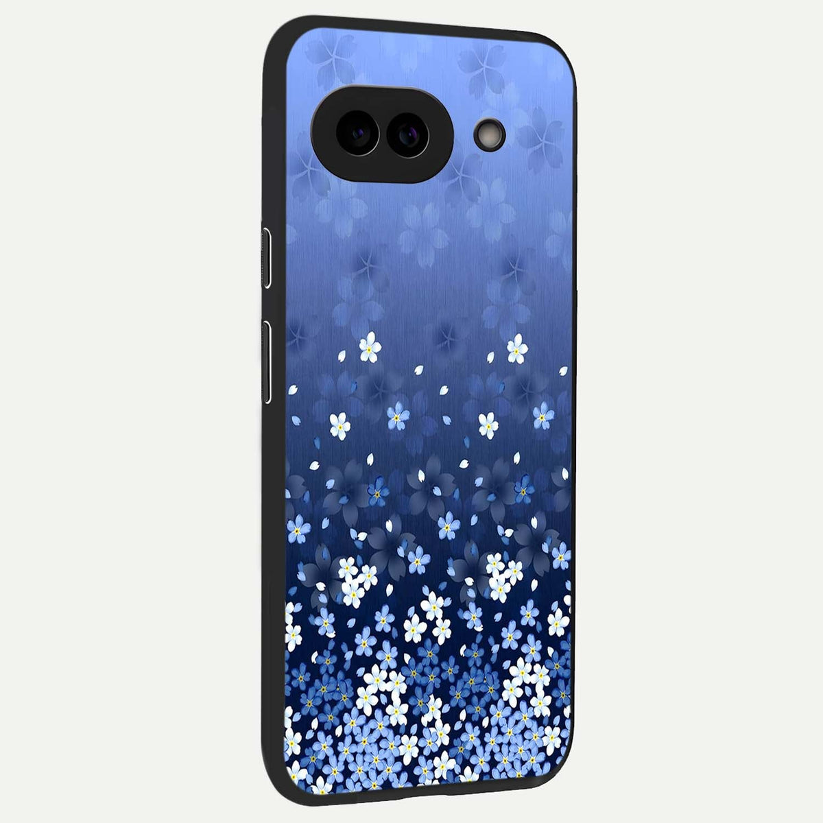  Blue Starry back cover For Google Pixel 9A slim fit glass case with vibrant aesthetic design