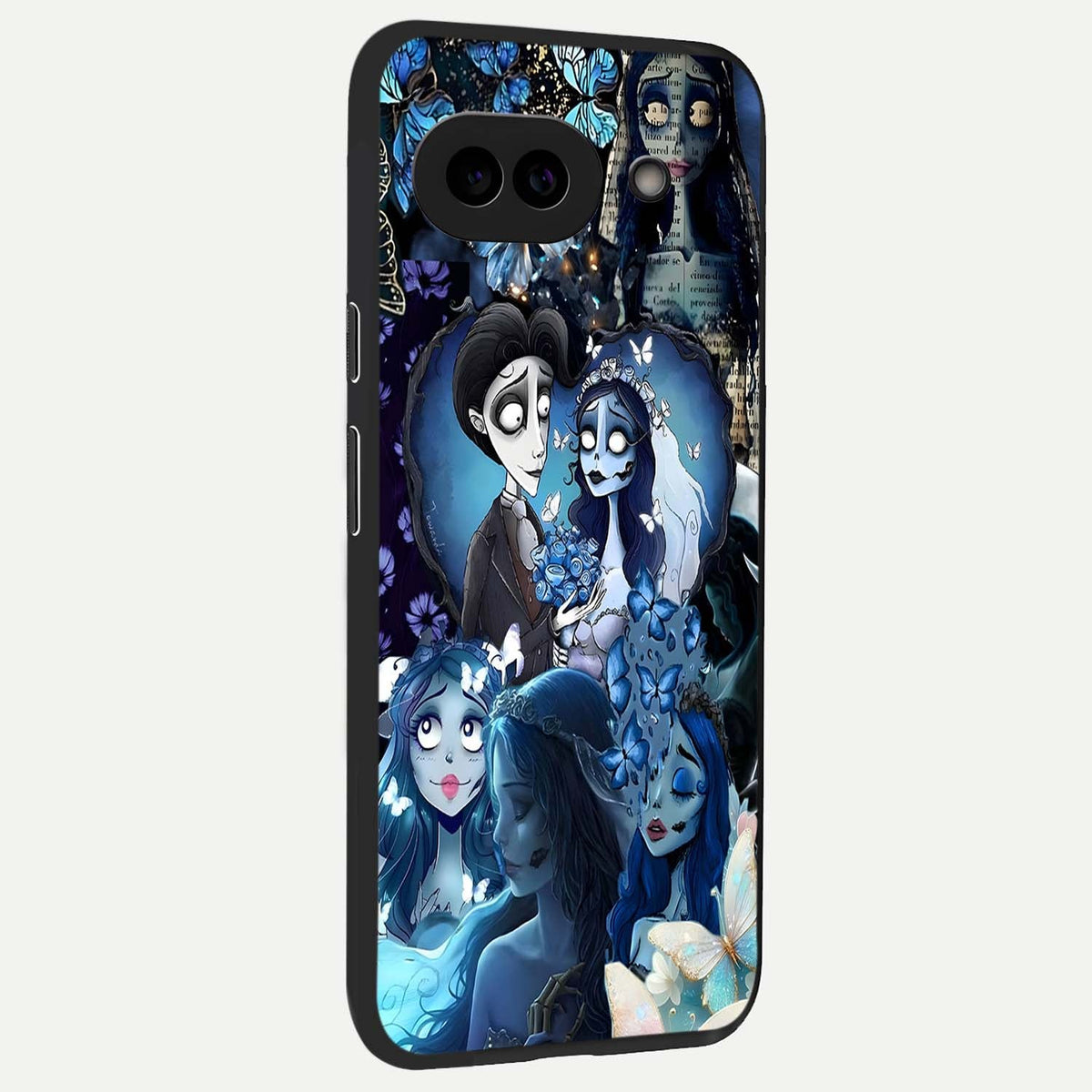  Butterfly Ghost Soul back cover For Google Pixel 9A slim fit glass case with vibrant aesthetic design