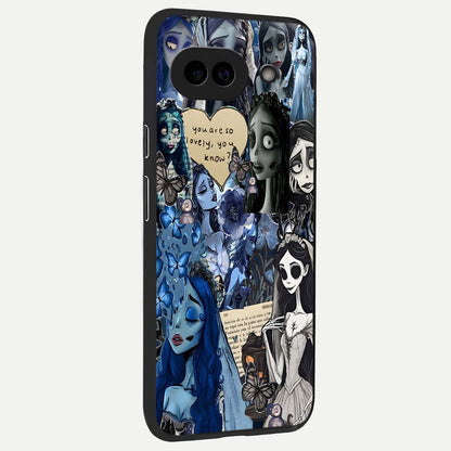  Corpse Bride Posters back cover For Google Pixel 9A slim fit glass case with vibrant aesthetic design