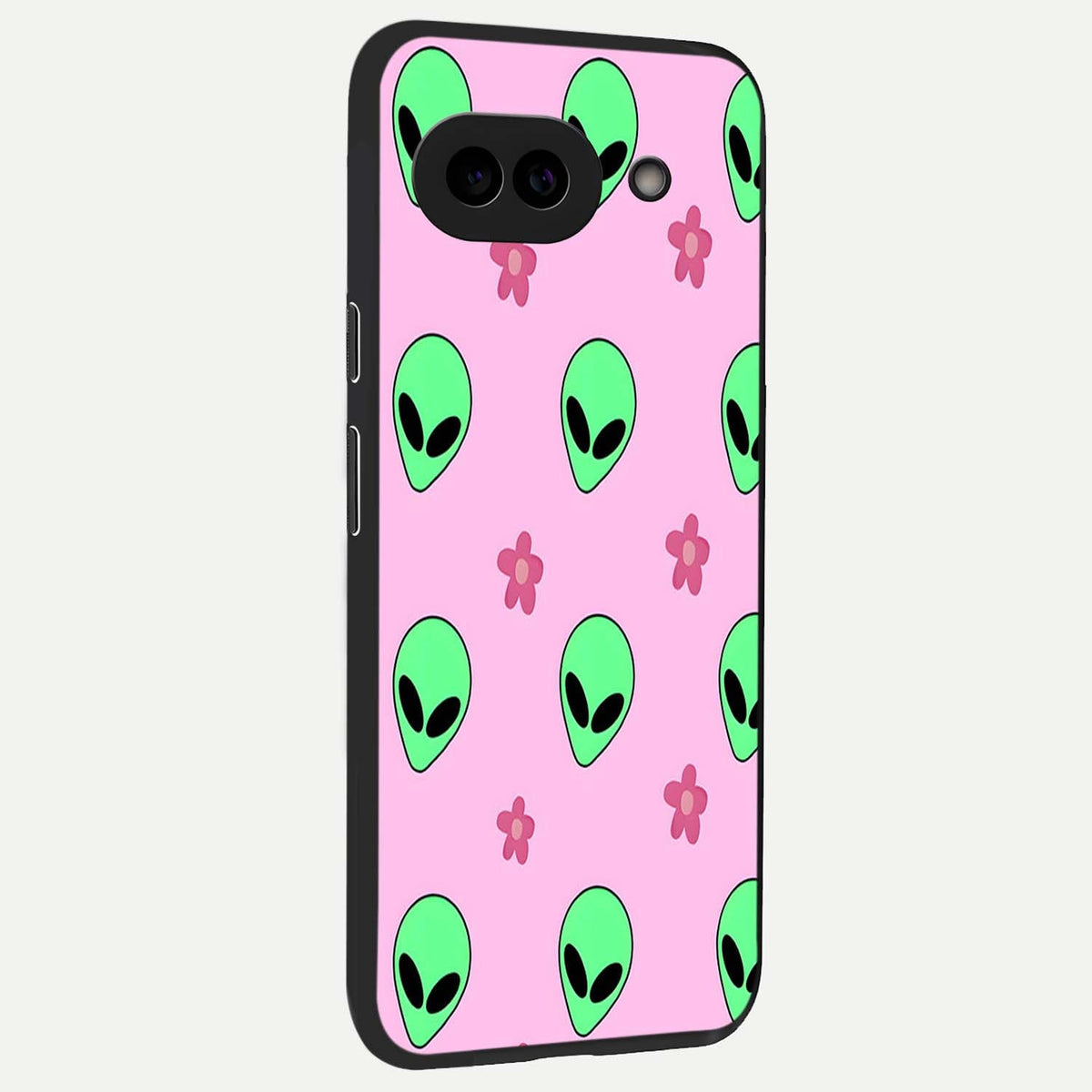  Cosmic Cute Crush back cover For Google Pixel 9A slim fit glass case with vibrant aesthetic design
