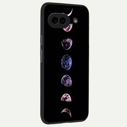  Crimson All Planets back cover For Google Pixel 9A slim fit glass case with vibrant aesthetic design