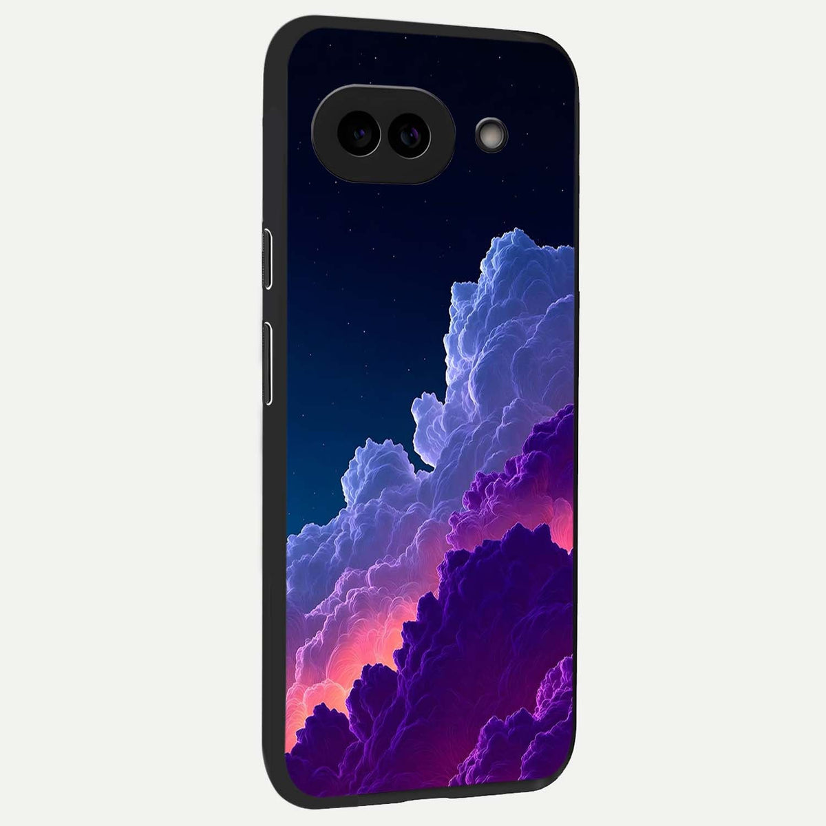 Dreamy Cloud Skies back cover For Google Pixel 9A slim fit glass case with vibrant aesthetic design