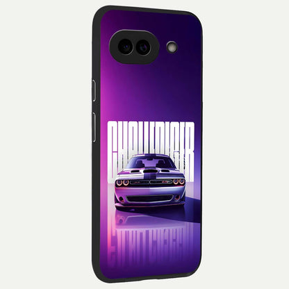  Midnight Muscle Ride back cover For Google Pixel 9A slim fit glass case with vibrant aesthetic design