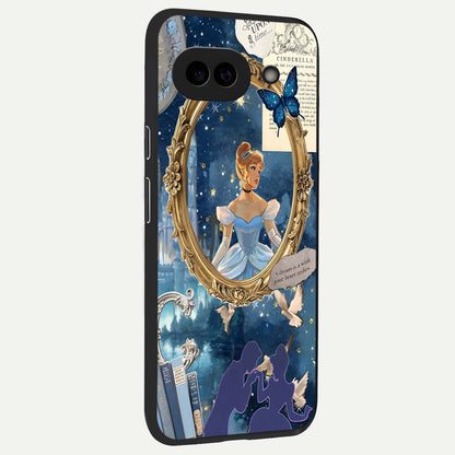  Midnight Queen back cover For Google Pixel 9A slim fit glass case with vibrant aesthetic design