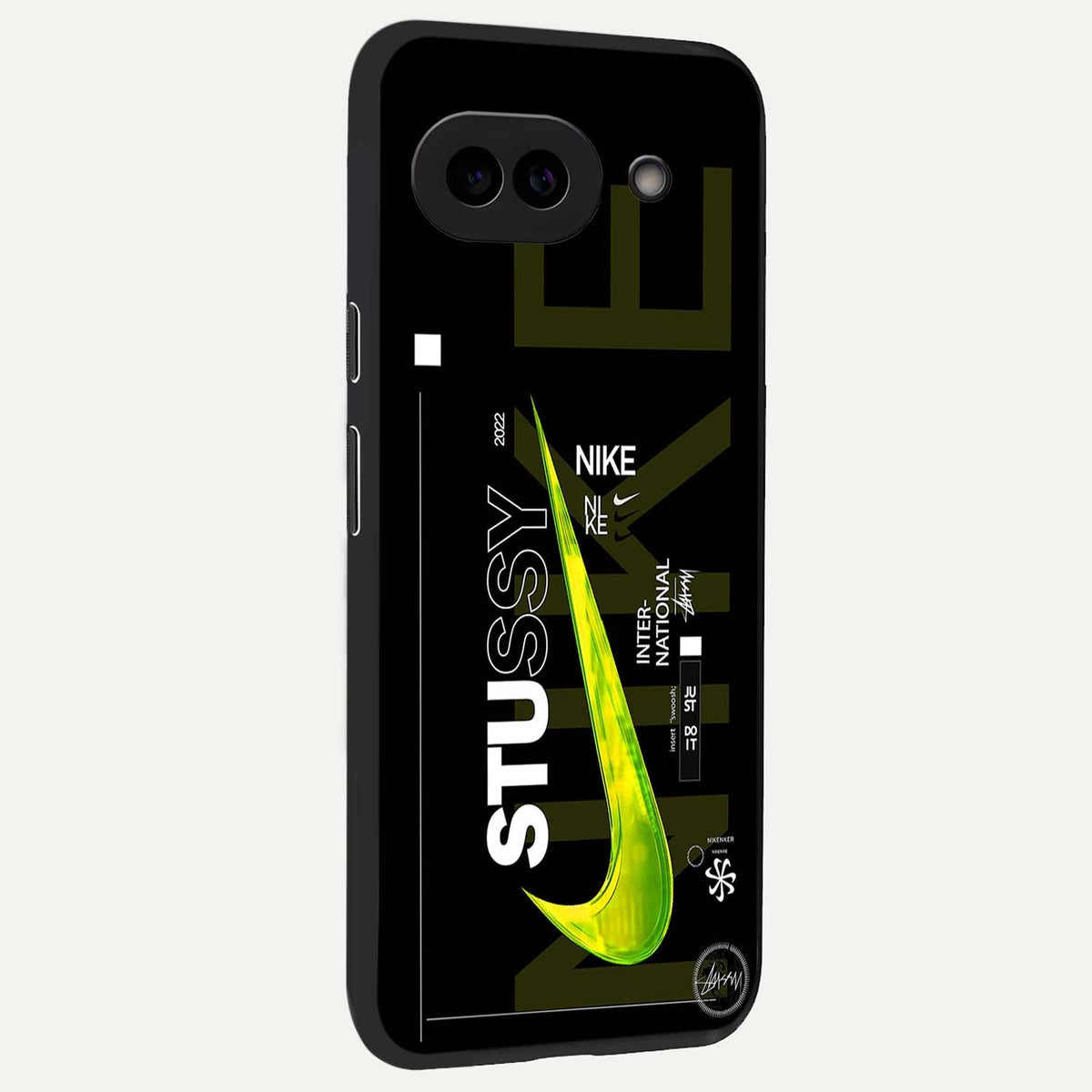  Neon Street Edition back cover For Google Pixel 9A slim fit glass case with vibrant aesthetic design