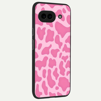  Pinkish Scenery back cover For Google Pixel 9A slim fit glass case with vibrant aesthetic design