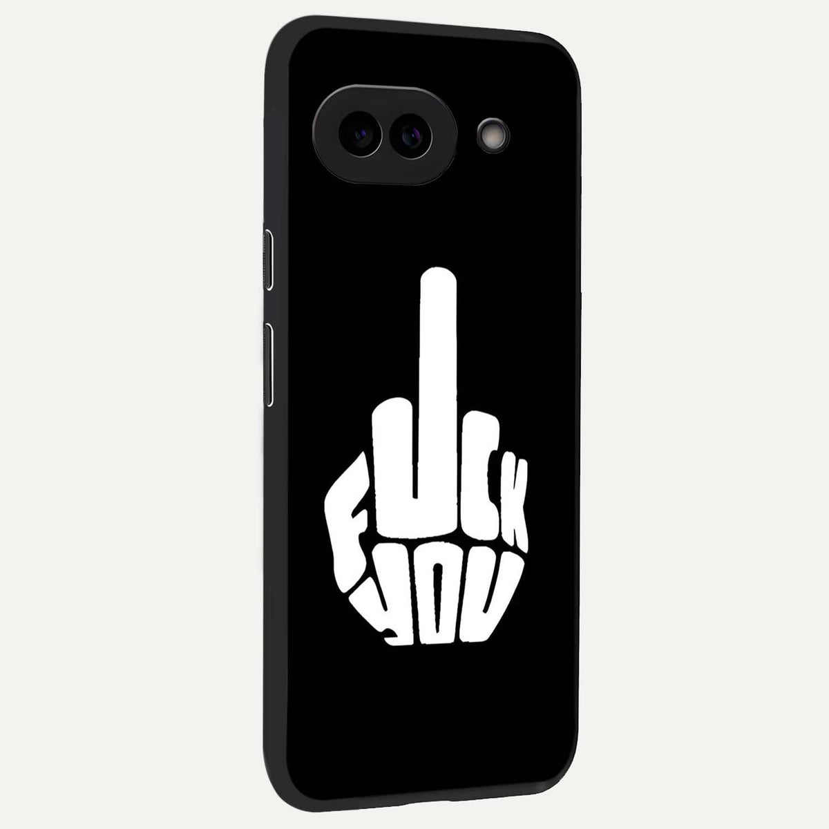  Rebel Mode On back cover For Google Pixel 9A slim fit glass case with vibrant aesthetic design