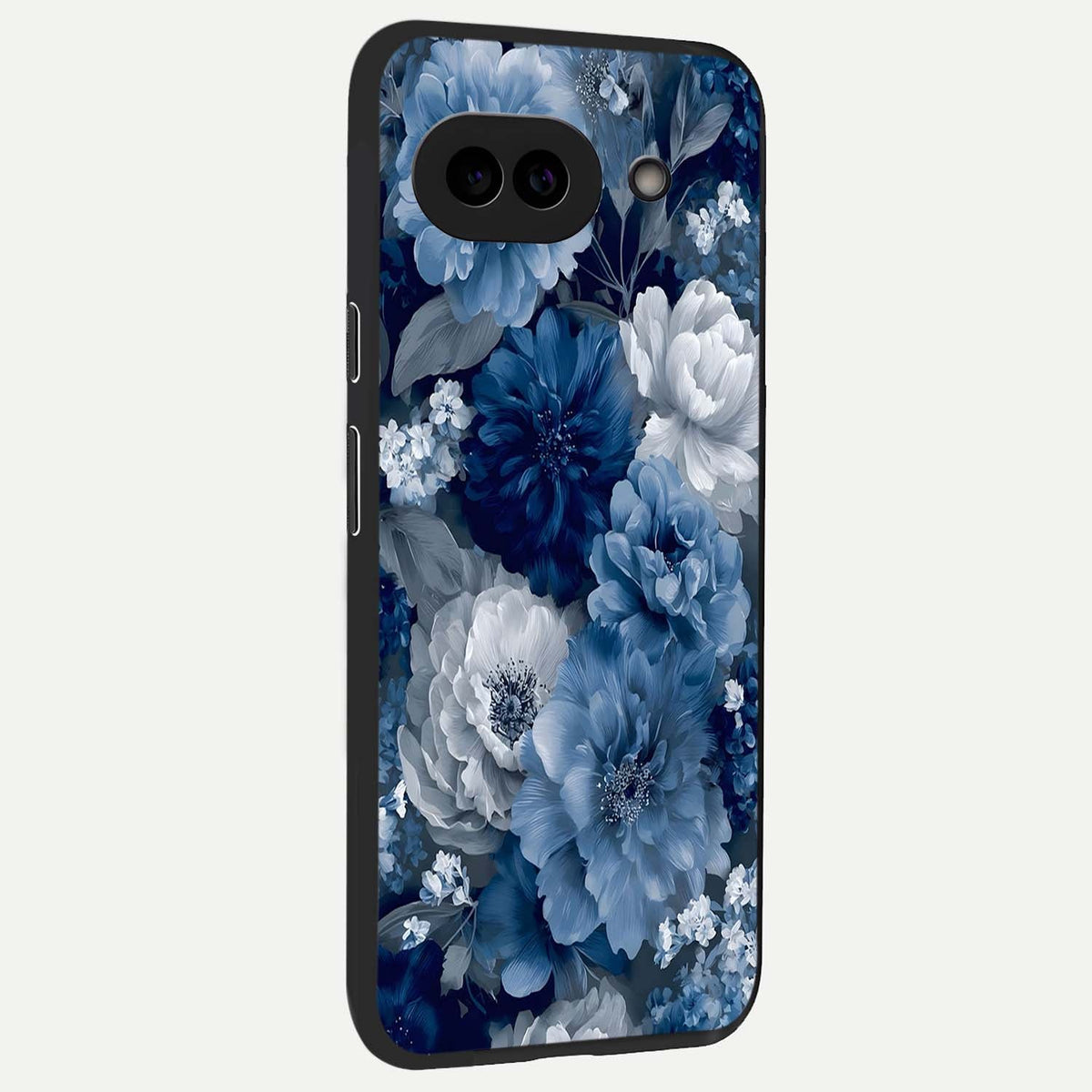  Royal Bloom Garden back cover For Google Pixel 9A slim fit glass case with vibrant aesthetic design