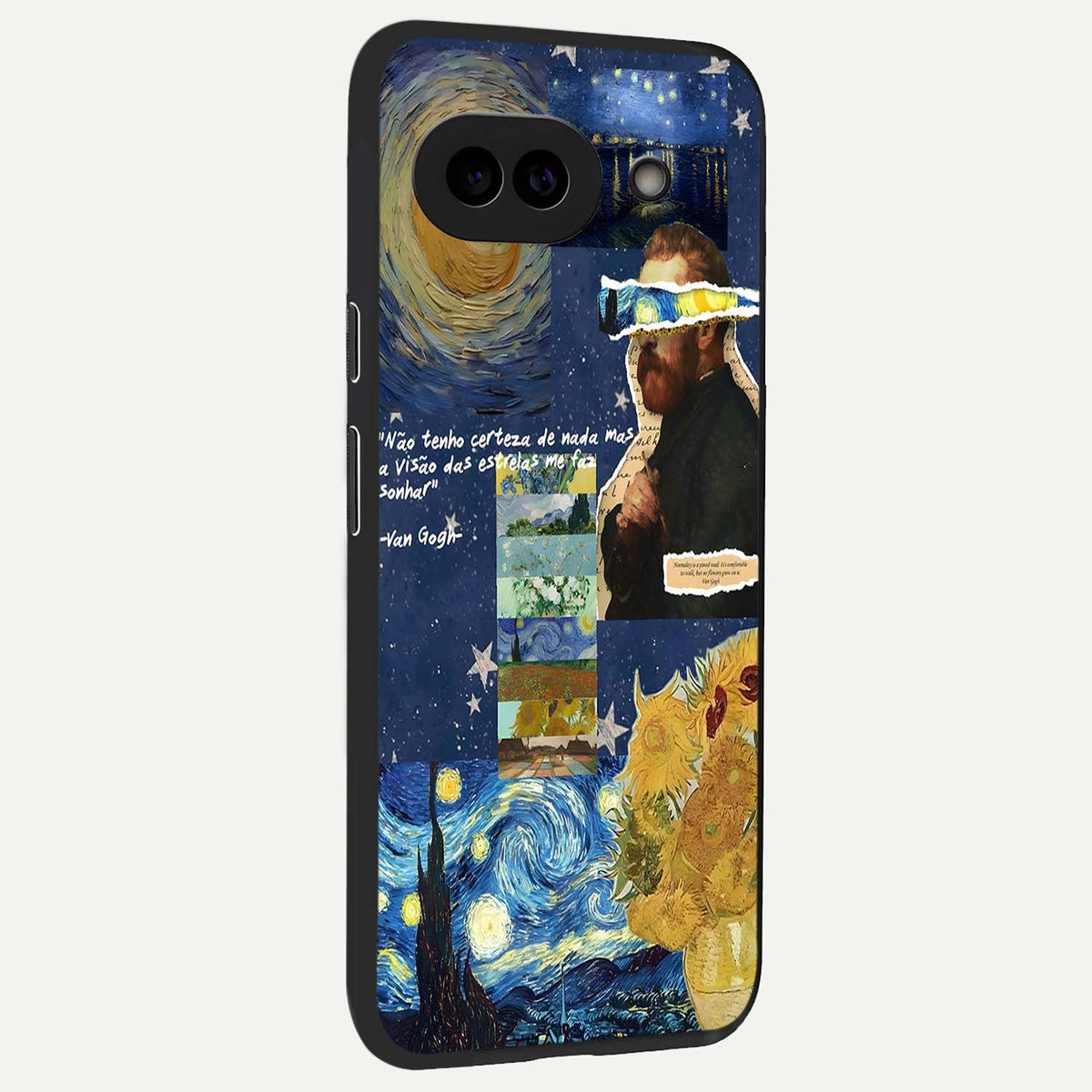  Starry Dream Vision back cover For Google Pixel 9A slim fit glass case with vibrant aesthetic design
