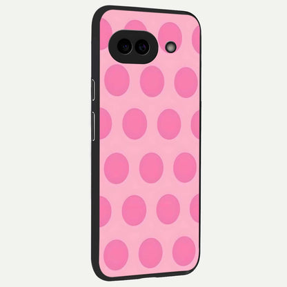  Sweet Dot Dreams back cover For Google Pixel 9A slim fit glass case with vibrant aesthetic design