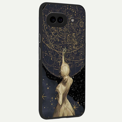  Taylor Swift Girl back cover For Google Pixel 9A slim fit glass case with vibrant aesthetic design