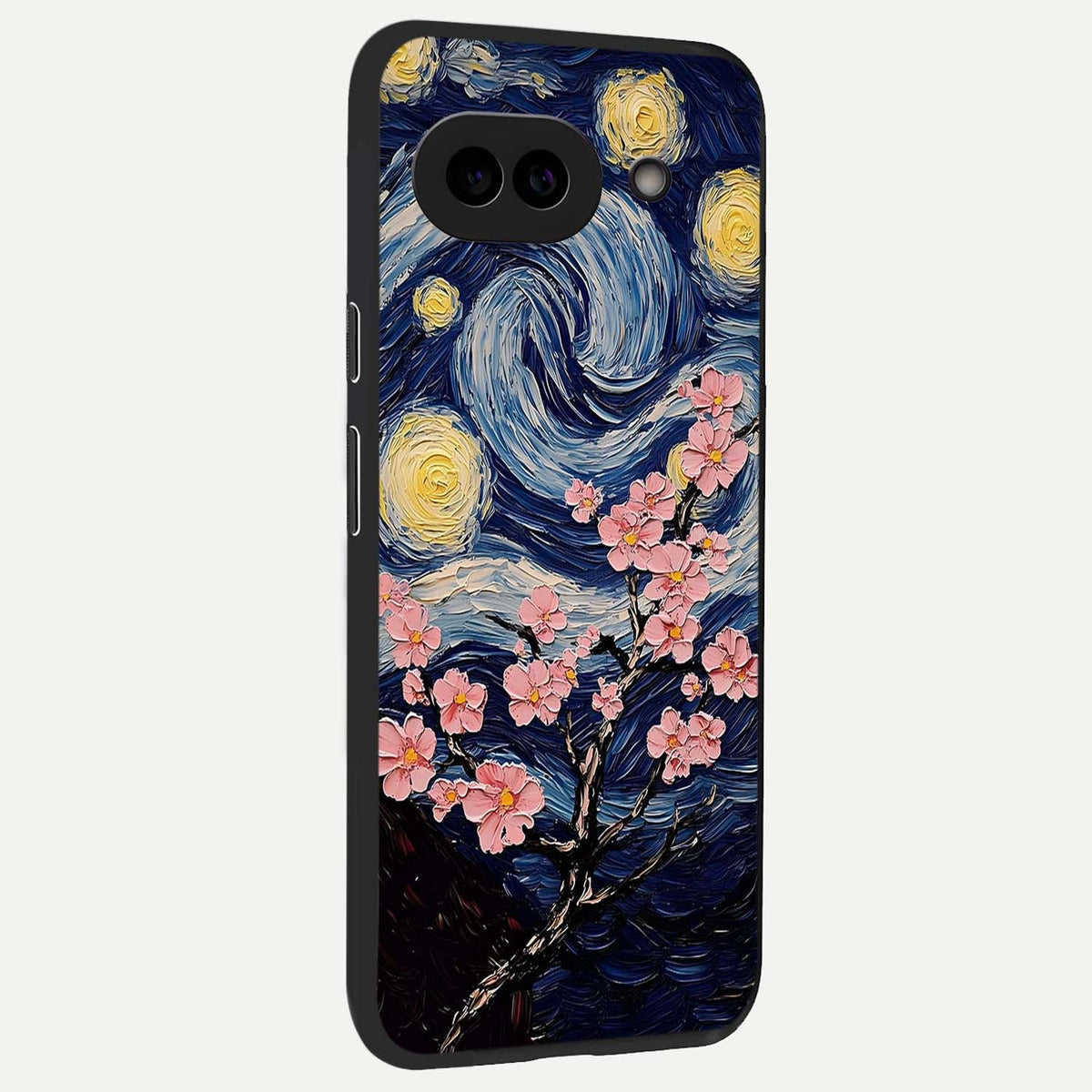  Van Gogh Scenery back cover For Google Pixel 9A slim fit glass case with vibrant aesthetic design
