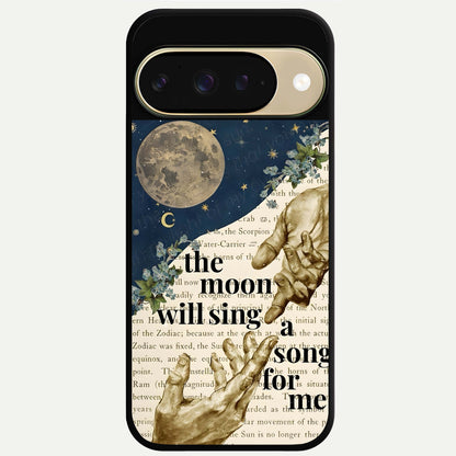  Aesthetic Divine Glass Case For Google Pixel 9 back cover – full design glossy printed glass finish