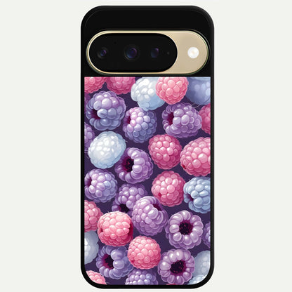  Berry Candy Pop Glass Case For Google Pixel 9 back cover – full design glossy printed glass finish