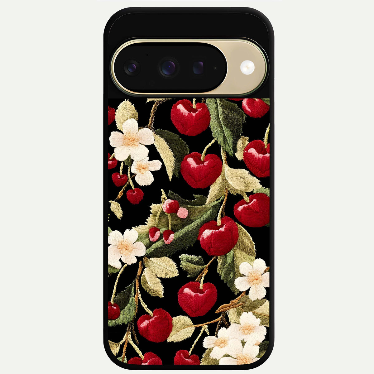  Blooming Spendor Bird Glass Case For Google Pixel 9 back cover – full design glossy printed glass finish