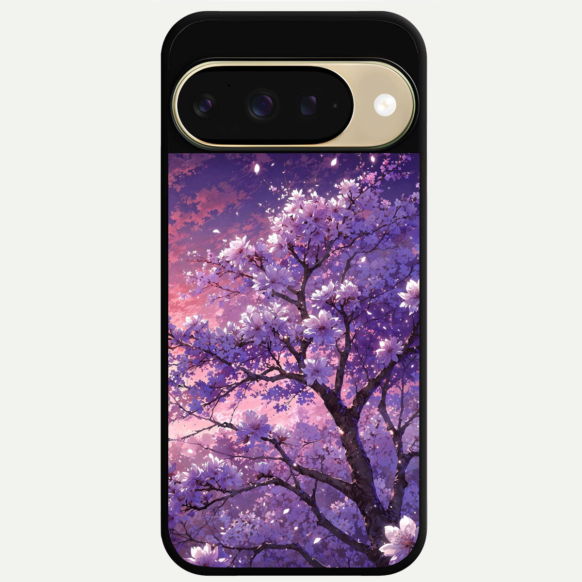  Blossom Tree Glass Case For Google Pixel 9 back cover – full design glossy printed glass finish