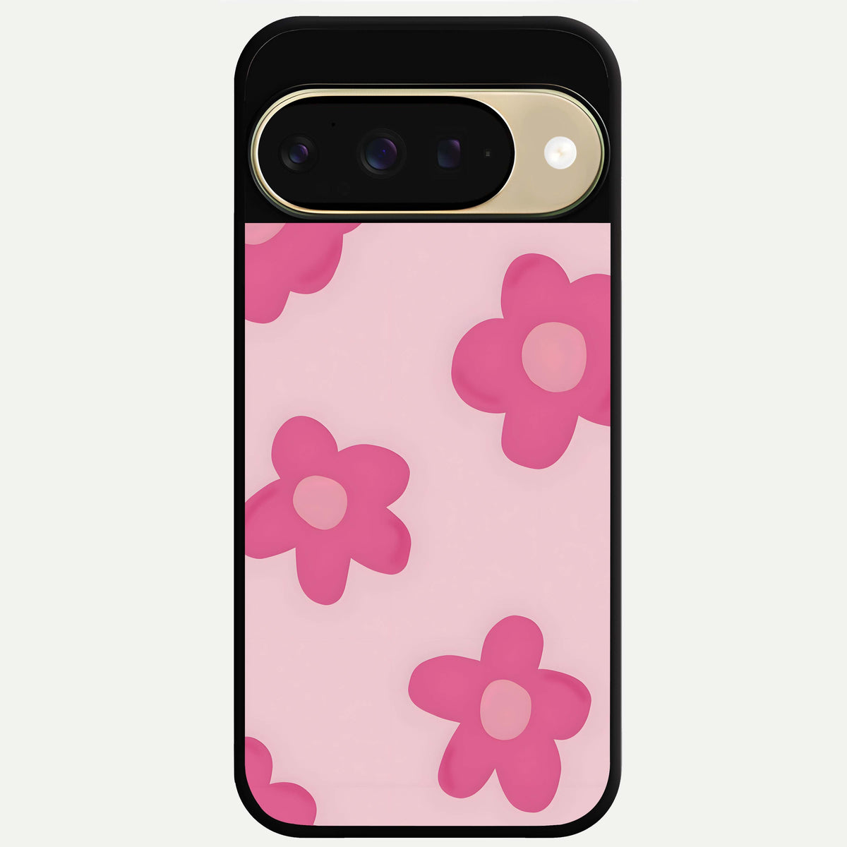  Candy Bloom Dreams Glass Case For Google Pixel 9 back cover – full design glossy printed glass finish
