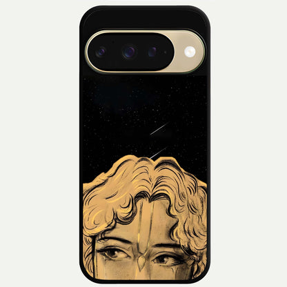  Celestial Gods Plan Glass Case For Google Pixel 9 back cover – full design glossy printed glass finish
