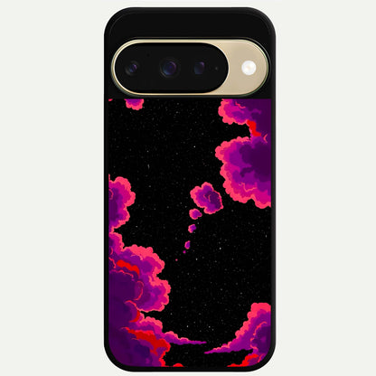  Galaxy Dream Frame Glass Case For Google Pixel 9 back cover – full design glossy printed glass finish