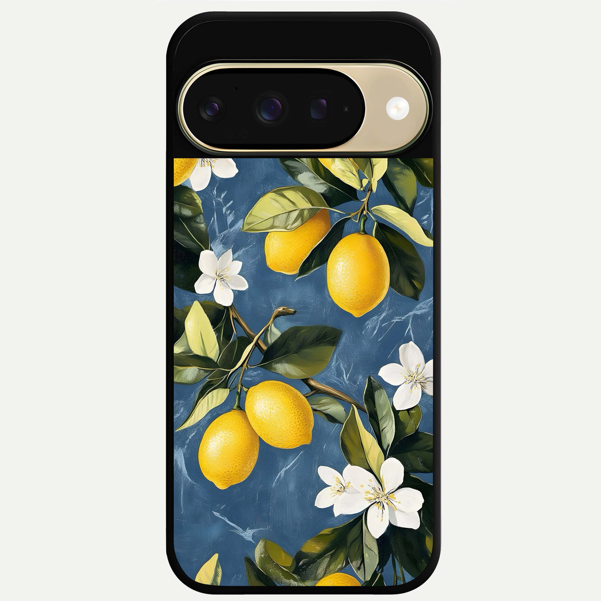  Lemon Dream Garden Glass Case For Google Pixel 9 back cover – full design glossy printed glass finish