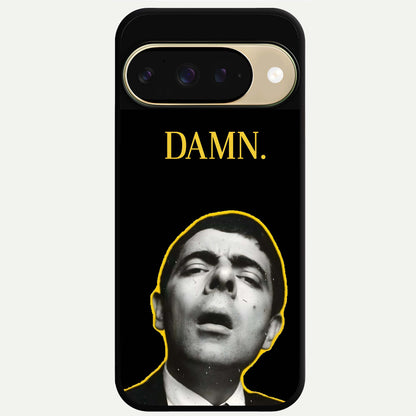  Mr Bean Damn Glass Case For Google Pixel 9 back cover – full design glossy printed glass finish