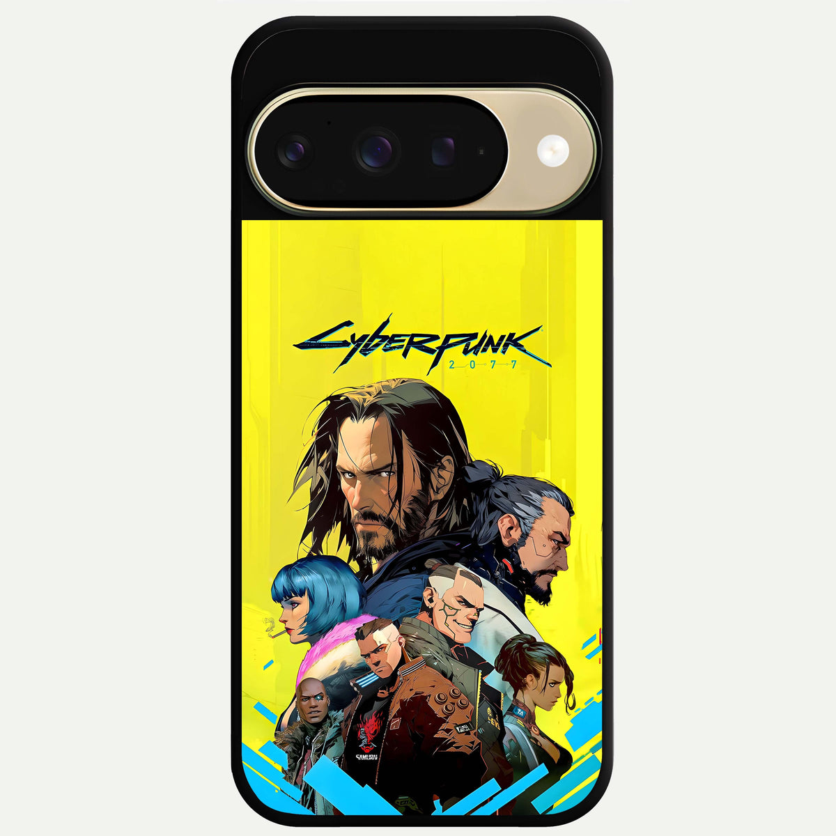  Neon Rebel Genesis Glass Case For Google Pixel 9 back cover – full design glossy printed glass finish