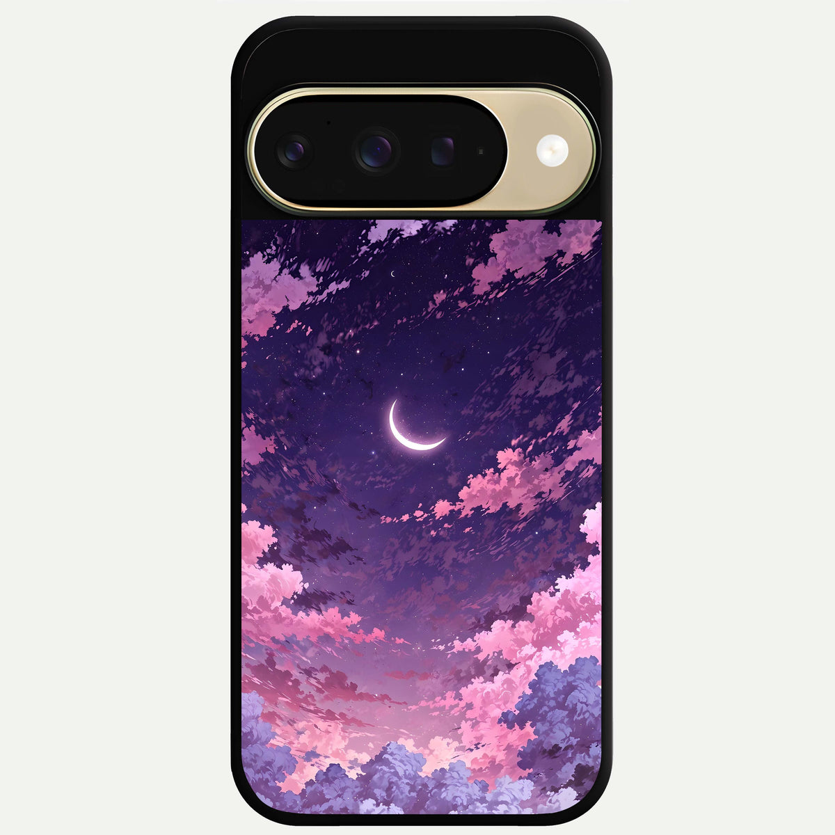  Sky Drift Clouds Glass Case For Google Pixel 9 back cover – full design glossy printed glass finish