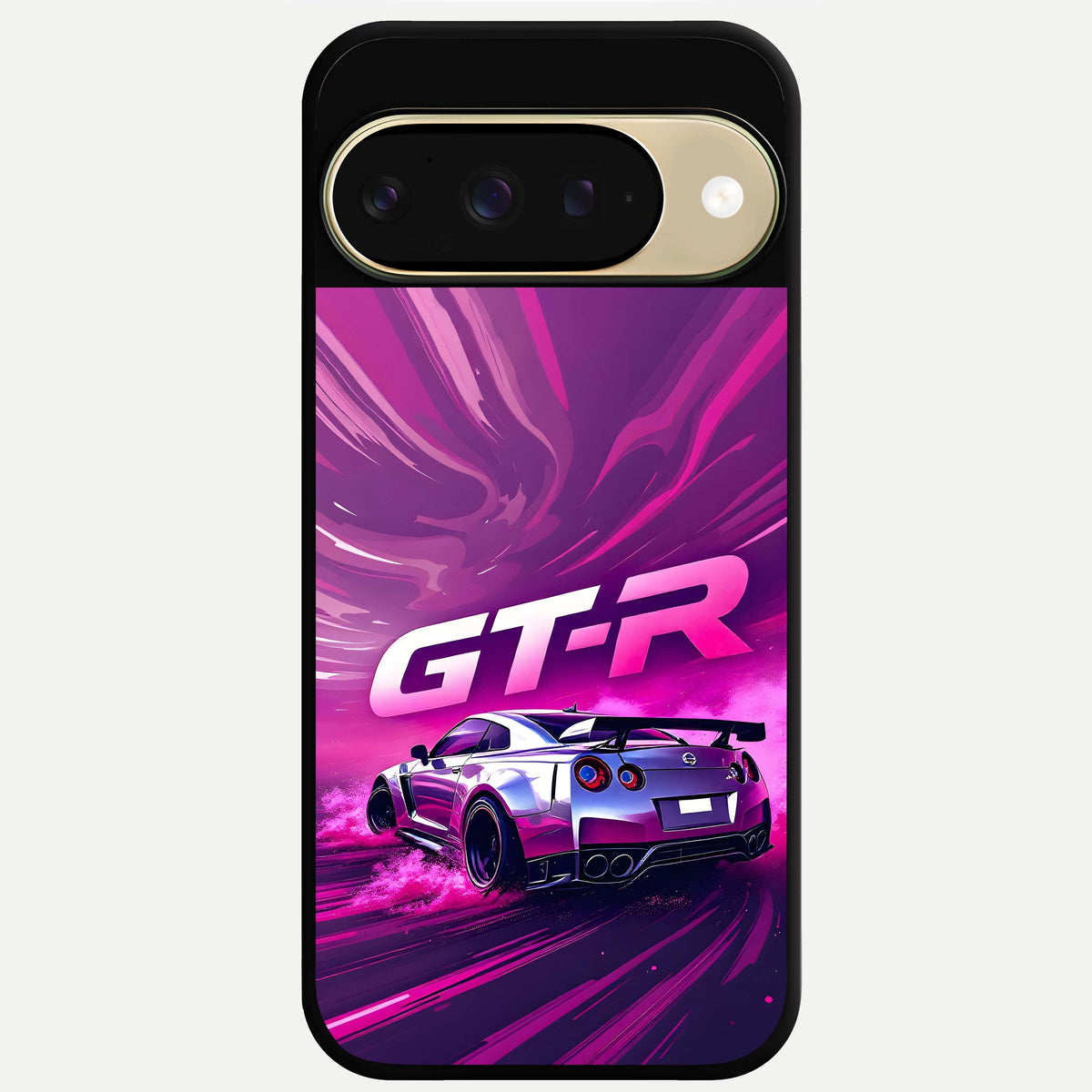 Speed Drift Legend Glass Case For Google Pixel 9 back cover – full design glossy printed glass finish