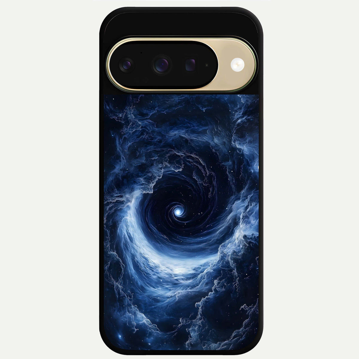  Stunning Galaxy Glass Case For Google Pixel 9 back cover – full design glossy printed glass finish