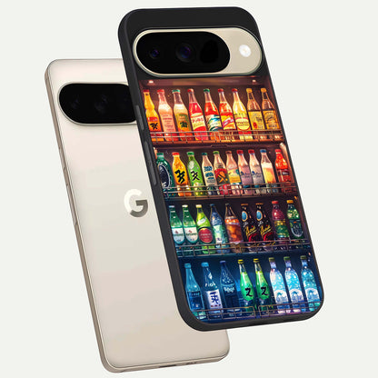  Colorfull Tree phone case For Google Pixel 9 showing premium glass back cover with detailed artwork
