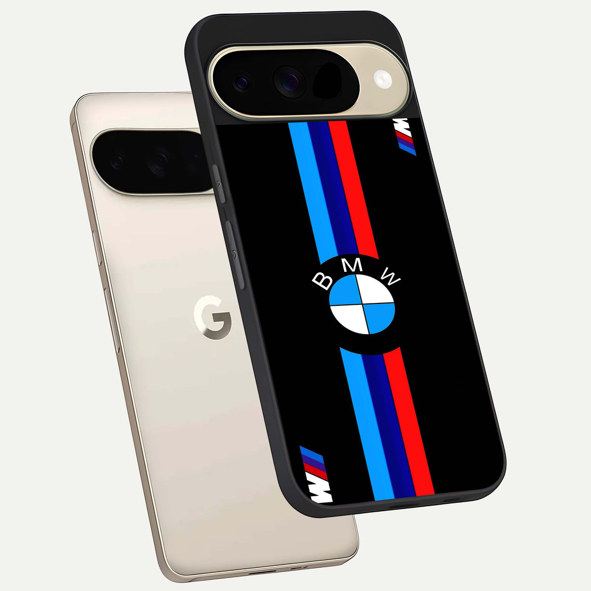  Turbo BMW Beast phone case For Google Pixel 9 showing premium glass back cover with detailed artwork