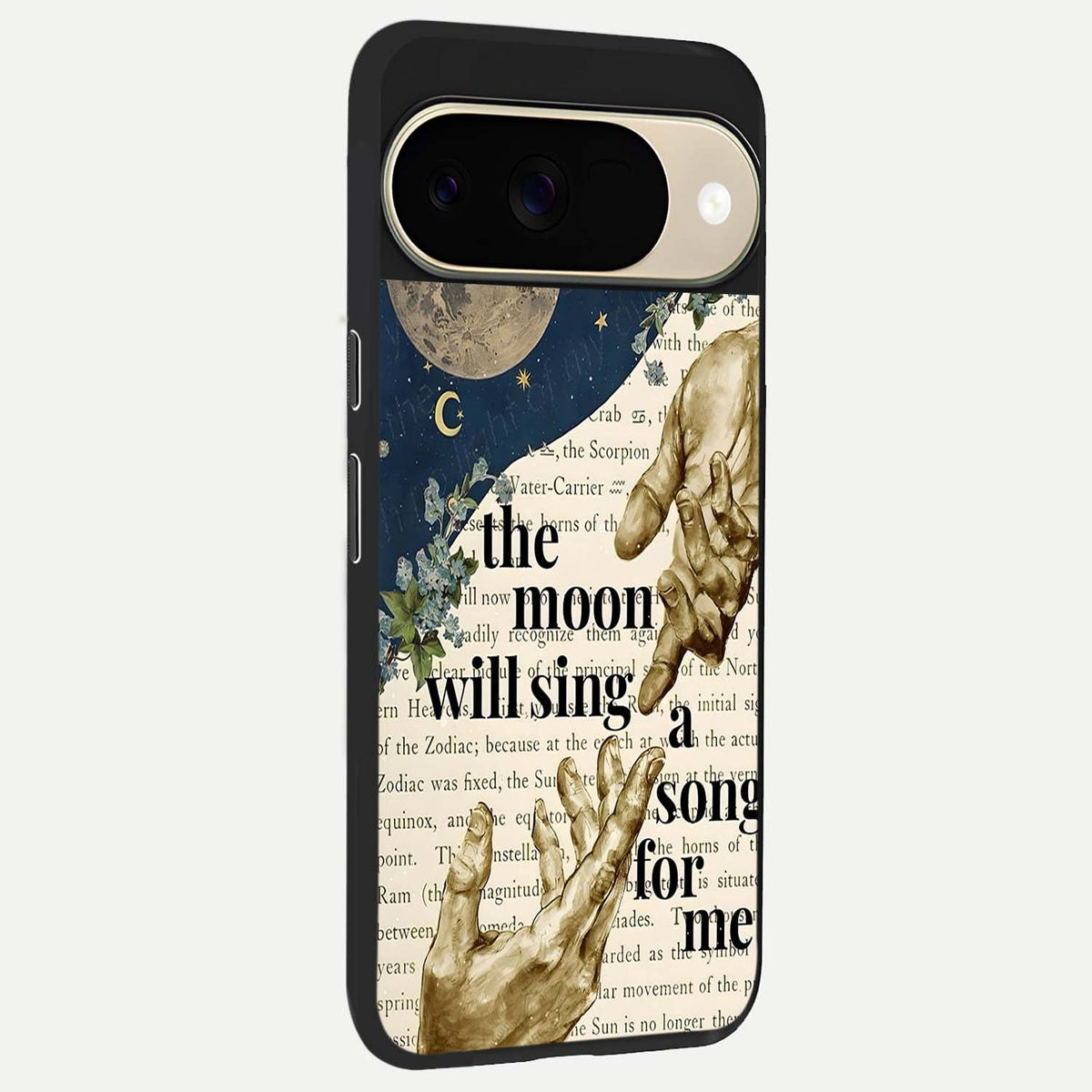  Aesthetic Divine back cover For Google Pixel 9 slim fit glass case with vibrant aesthetic design