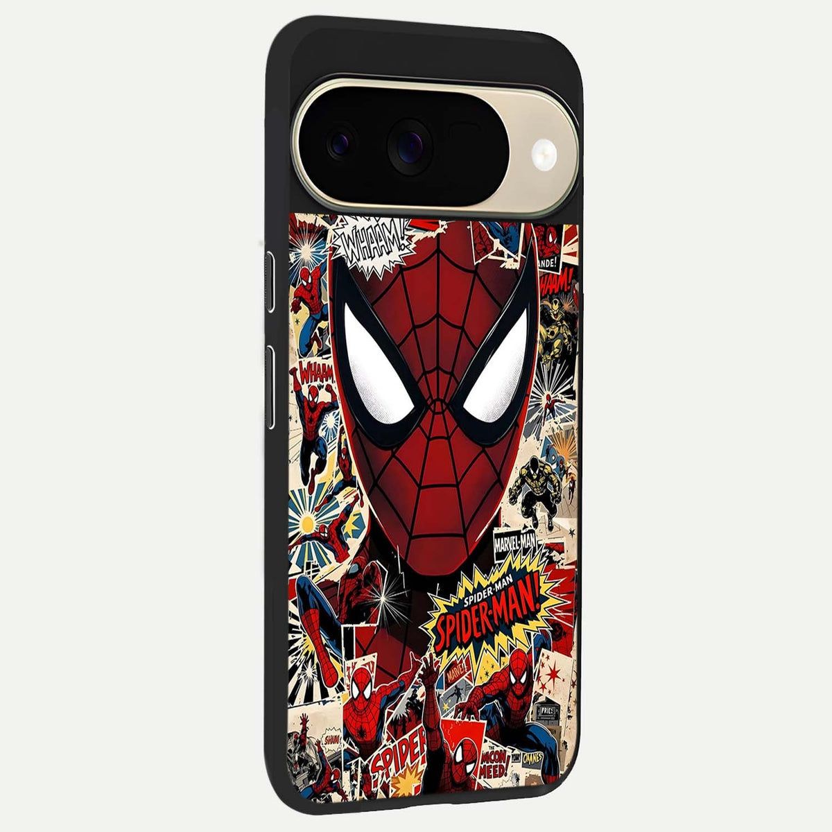  Aesthetic Wonder Spider back cover For Google Pixel 9 slim fit glass case with vibrant aesthetic design