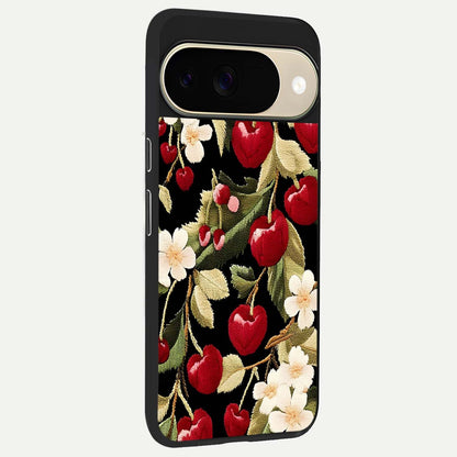  Blooming Spendor Bird back cover For Google Pixel 9 slim fit glass case with vibrant aesthetic design