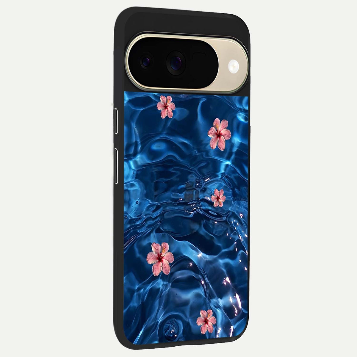  Bloom Thread Art back cover For Google Pixel 9 slim fit glass case with vibrant aesthetic design