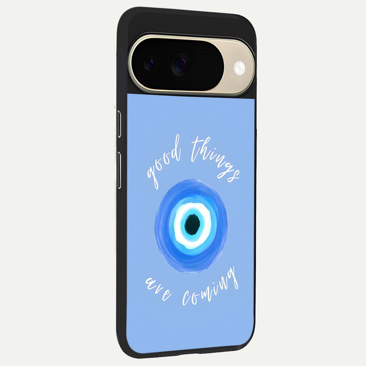  Bright Future Ahead back cover For Google Pixel 9 slim fit glass case with vibrant aesthetic design