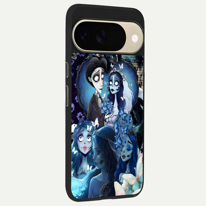  Butterfly Ghost Soul back cover For Google Pixel 9 slim fit glass case with vibrant aesthetic design