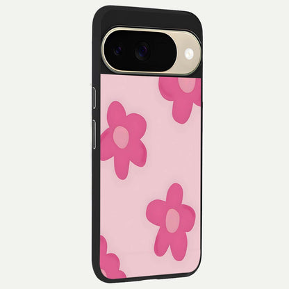  Candy Bloom Dreams back cover For Google Pixel 9 slim fit glass case with vibrant aesthetic design