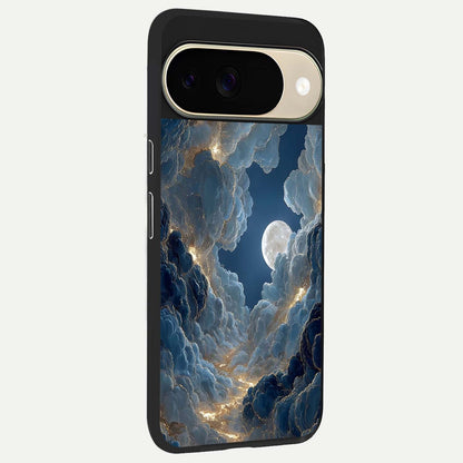  Celestial Cloud Road back cover For Google Pixel 9 slim fit glass case with vibrant aesthetic design