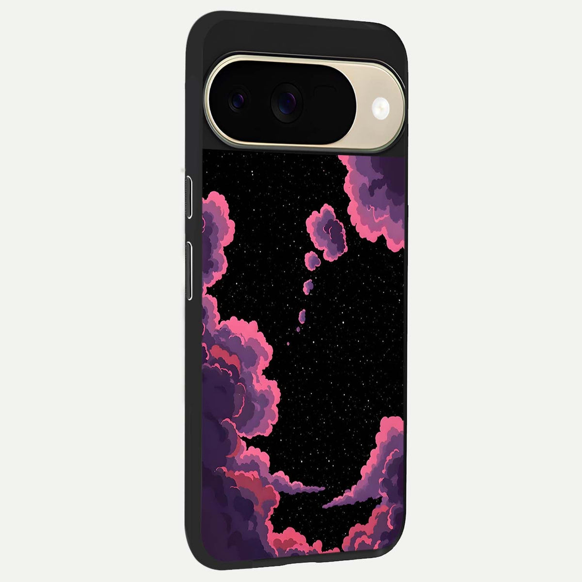  Cosmic Cloud Journey back cover For Google Pixel 9 slim fit glass case with vibrant aesthetic design