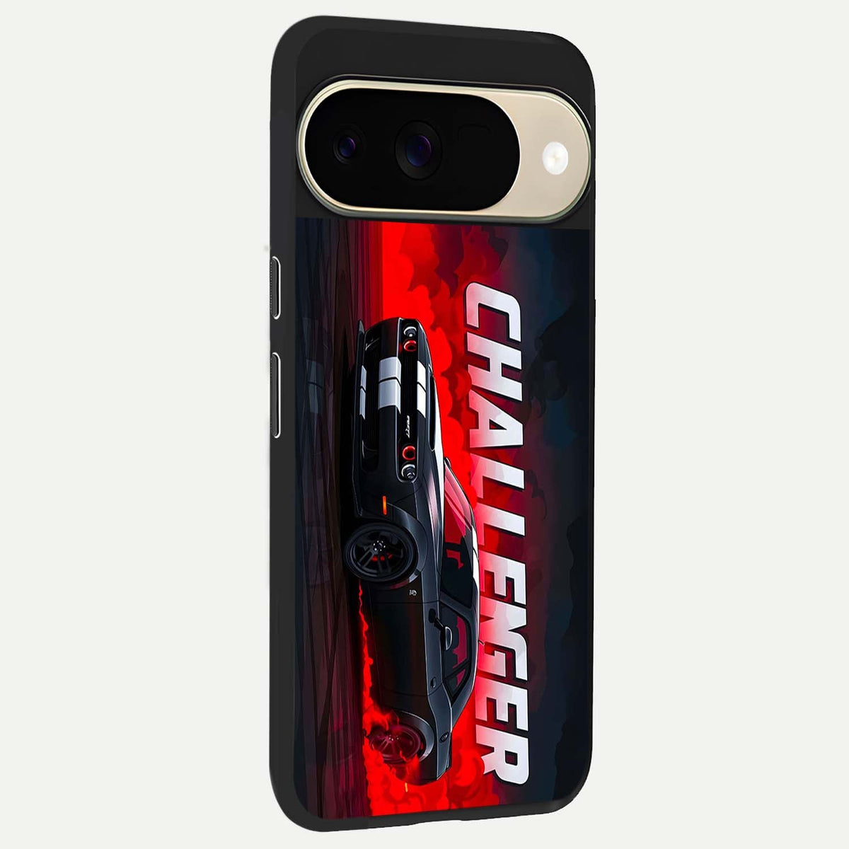  Crimson Challenger Fury back cover For Google Pixel 9 slim fit glass case with vibrant aesthetic design